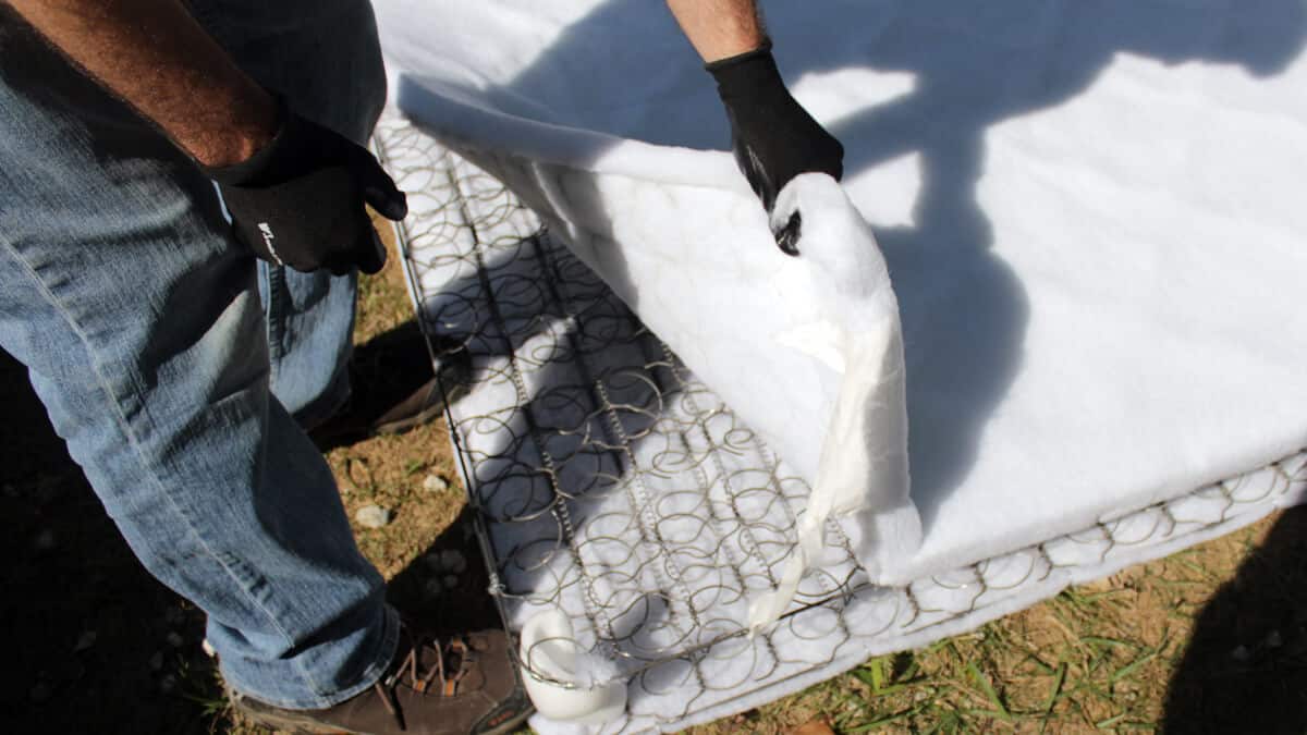 How to Breaking Down a Mattress and Box Spring