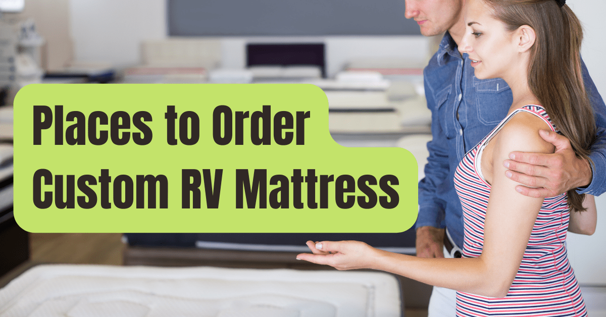 custom rv mattress topper radius corner