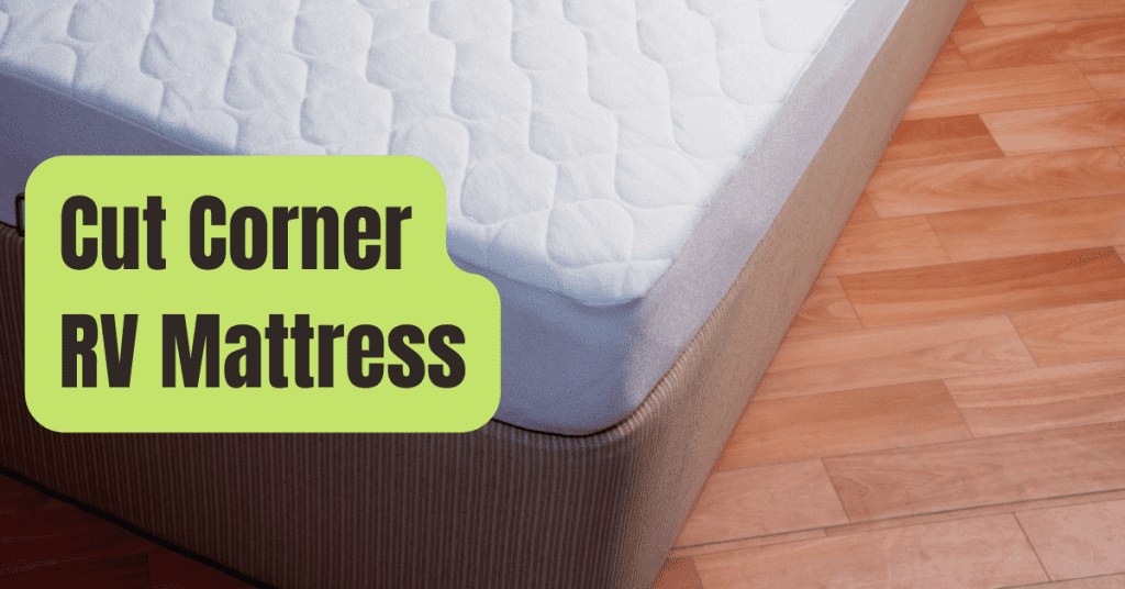 rv mattress cover 45 degree corner