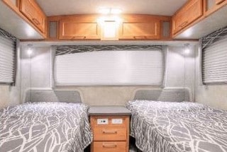 travel trailers with twin beds