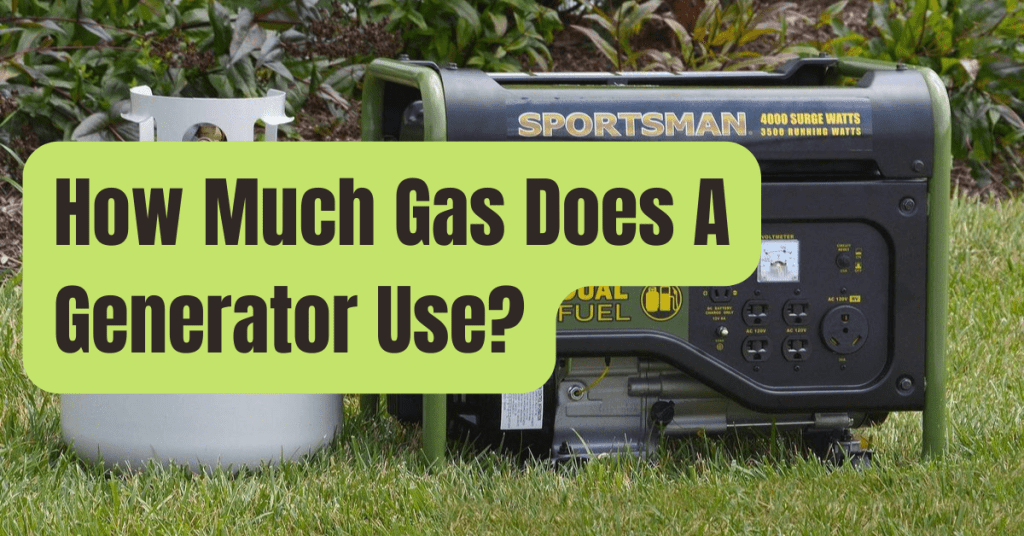 How Much Gas Does a Generator Use? RVing Beginner