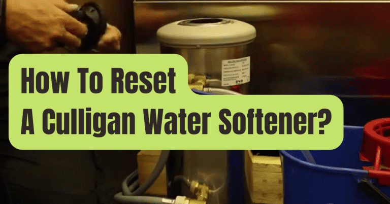 How To Reset A Culligan Water Softener Rving Beginner 1281