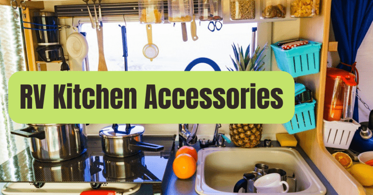 30 Best RV Kitchen Accessories Of 2023 RVing Beginner   Rv Kitchen Accessories 768x402 